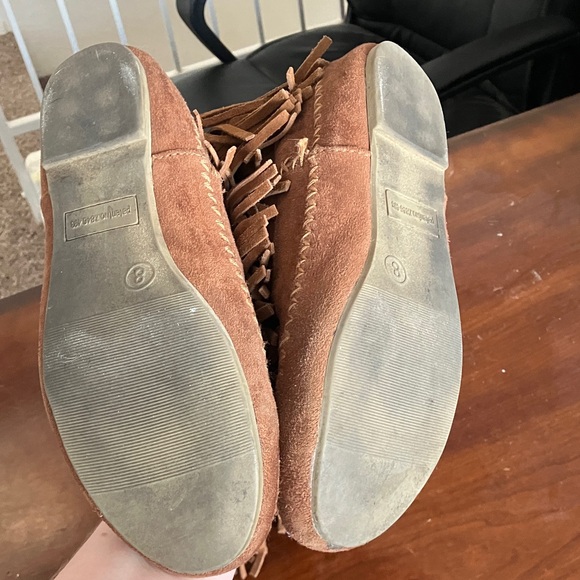 Mossimo Supply Co. Brown Fringe Moccasins - Picture 8 of 8